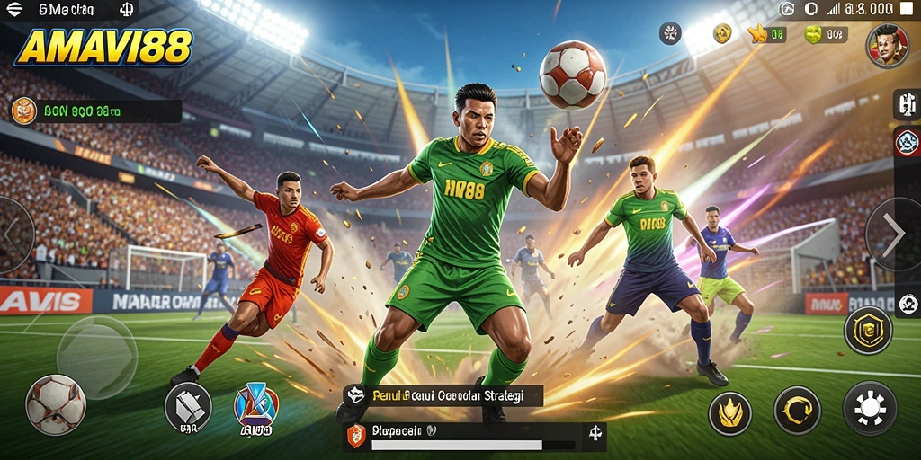 Gameplay seru AMAVI88 dengan berbagai pilihan olahraga yang menarik.