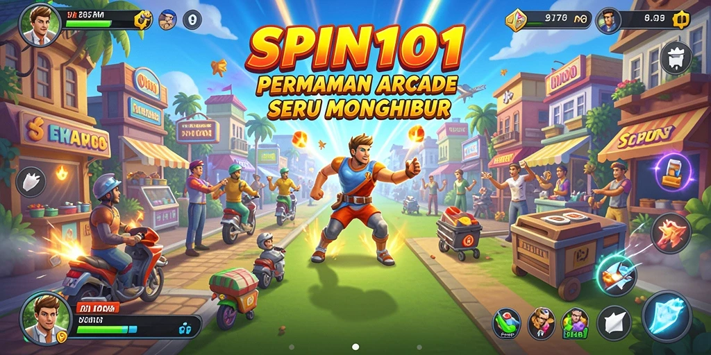 Tampilan gameplay SPIN101 yang seru dan menarik.
