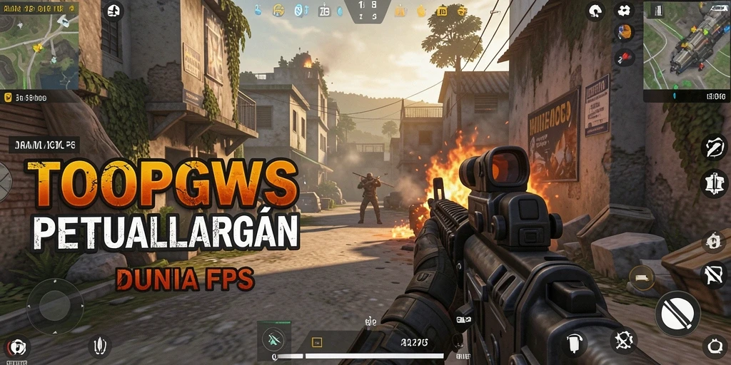 Tampilan aksi menegangkan dalam gameplay TOOPGWS yang mengesankan.