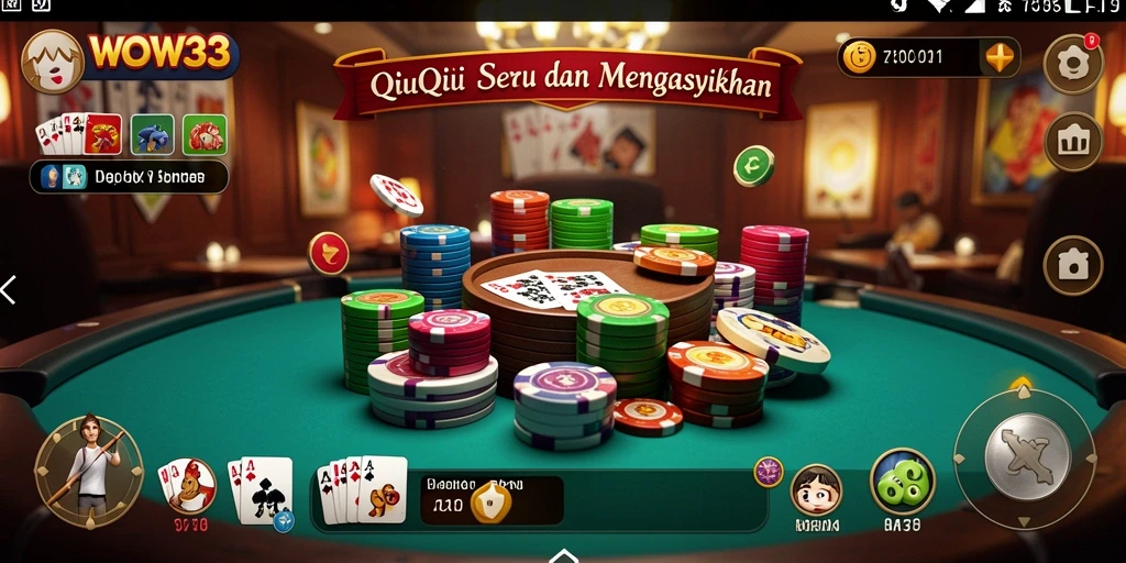 Tampilan menarik dari gameplay seru WOW33 di QiuQiu.