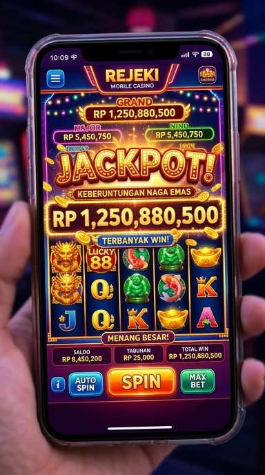 Berbagai kategori aplikasi yang tersedia di Rejeki.